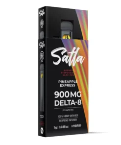 Alternative view of Pineapple Express Vape Pen - Delta 8 - Disposable - Satla - 900mg