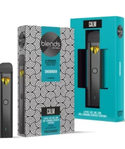 Snowman Vape Pen - D8, CBD, CBT - Disposable - Fresh - 1800mg