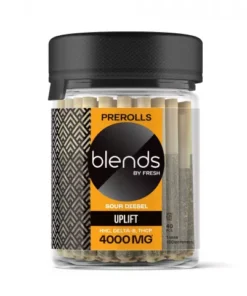 Alternative view of Sour Diesel Pre-Roll - HHC, D8, THCP Blend - Fresh - 4000mg