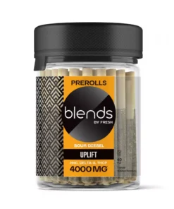 Alternative view of Sour Diesel Pre-Roll - HHC, D8, THCP Blend - Fresh - 4000mg