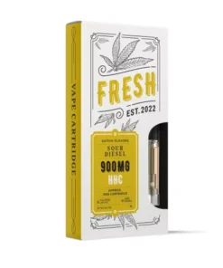 Alternative view of Sour Diesel Vape Cart - HHC - Fresh - 900MG