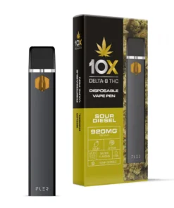 Sour Diesel Vape - Delta 8 THC - Disposable - 10X - 920mg