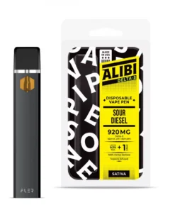 Sour Diesel Vape Delta 8 THC - Disposable - Alibi - 920mg
