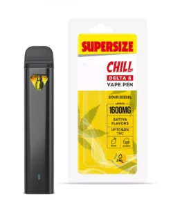 Sour Diesel Vape Delta 8 THC - Disposable - Chill - 1600mg