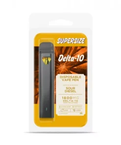 Alternative view of Sour Diesel Vape Pen - Delta 10 - Disposable - Buzz - 1800mg
