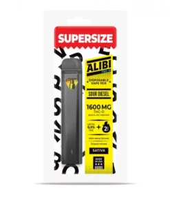 Alternative view of Sour Diesel Vape THCO - Disposable - Alibi - 1600mg