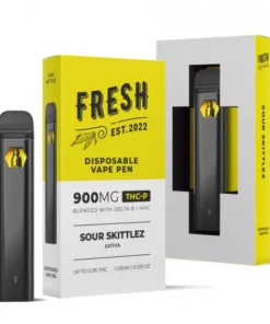Sour Skittlez Vape Pen - THCP - Disposable - Fresh - 900mg