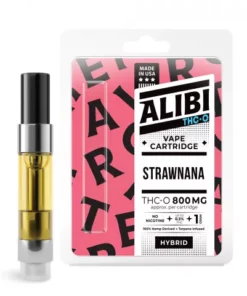 Strawnana Cartridge - THC O - Alibi - 800mg