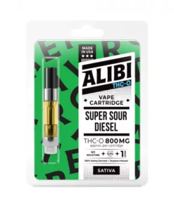 Alternative view of Super Sour Diesel Cartridge - THC O - Alibi - 800mg