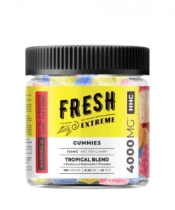 Alternative view of Tropical Blend Gummies - HHC - Fresh Extreme - 4000MG