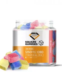 Tropical Mix Gummies - CBD Isolate - Diamond CBD - 1250mg