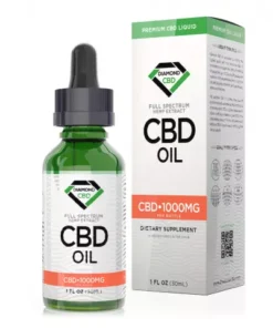 Alternative view of Unflavored Diamond CBD Oil - 1000mg