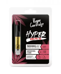 Alternative view of Wedding Cake Cart - Delta 10 THC - Hyper - 900mg