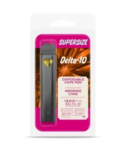 Wedding Cake Vape Pen - Delta 10 - Disposable - Buzz - 1800mg