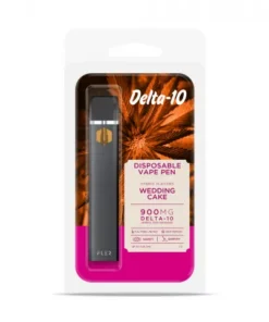 Wedding Cake Vape Pen - Delta 10 - Disposable - Buzz - 900mg