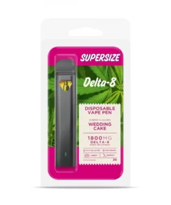 Wedding Cake Vape Pen - Delta 8 - Disposable - Buzz - 1800mg