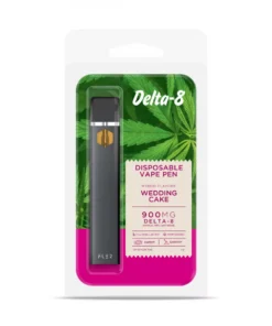Wedding Cake Vape Pen - Delta 8 - Disposable - Buzz - 900mg