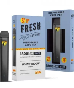 White Widow Vape Pen - THCP - Disposable - Fresh - 1800mg