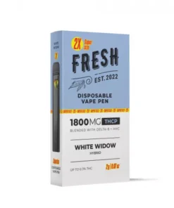 Alternative view of White Widow Vape Pen - THCP - Disposable - Fresh - 1800mg