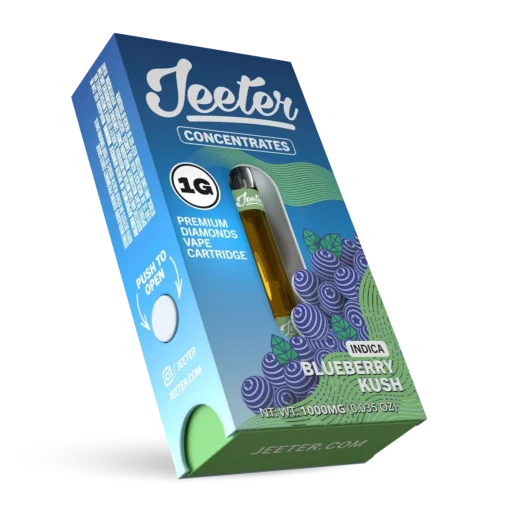 Blueberry Kush Jeeter Carts