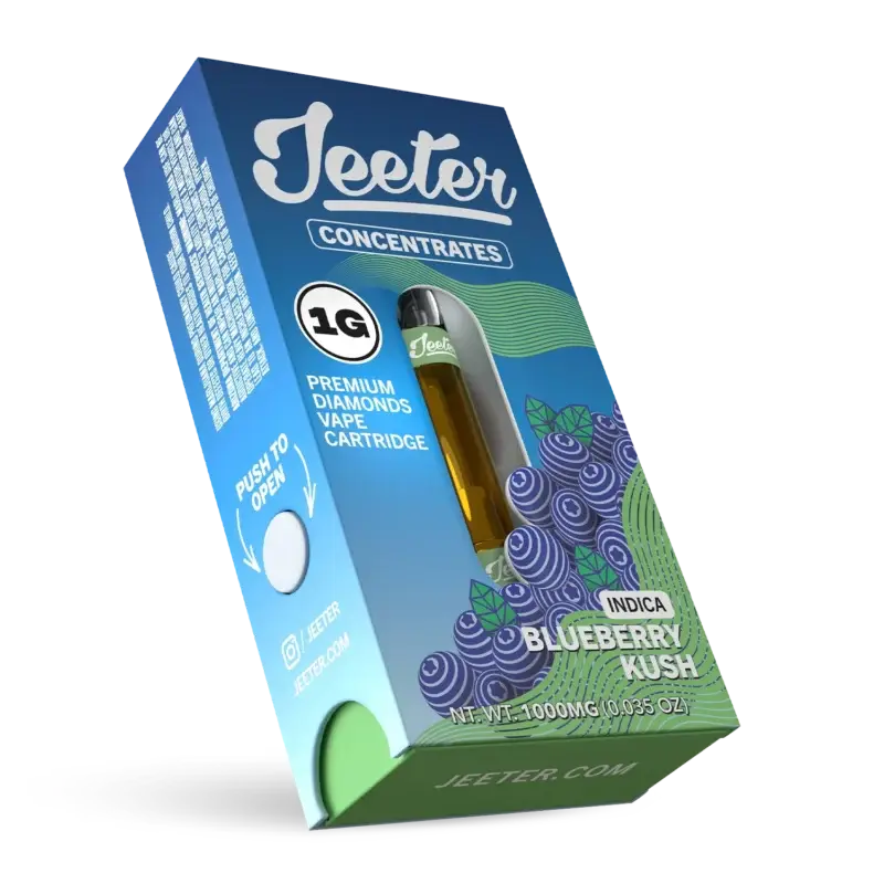 Blueberry Kush Jeeter Carts