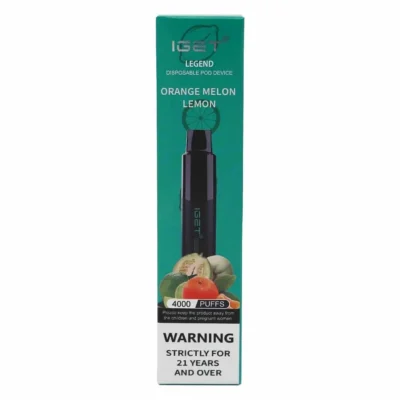 IGET Legend 4000 Puffs Orange Melon Lemon